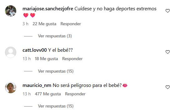 Las críticas que recibió Emilia Dides en su publicación - Instagram