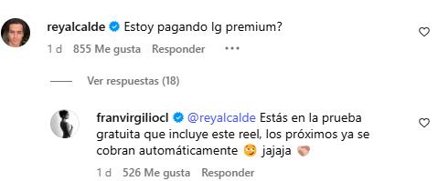 Fran Virgilio y Rey Alcalde | Instagram