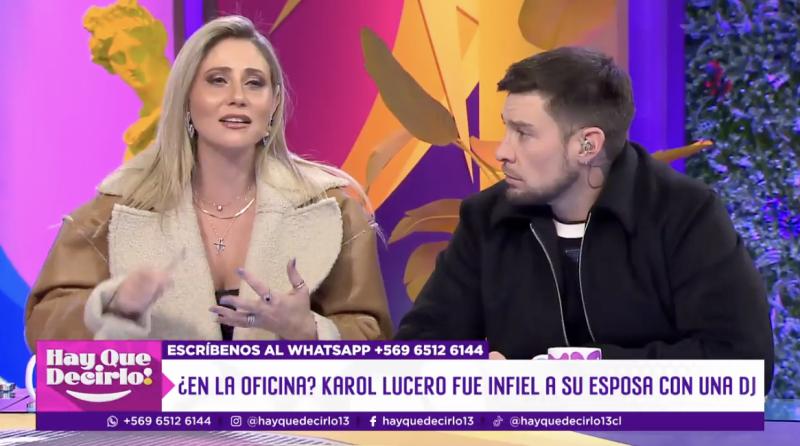 Gissella Gallardo se refiere a Fran Virgilio.