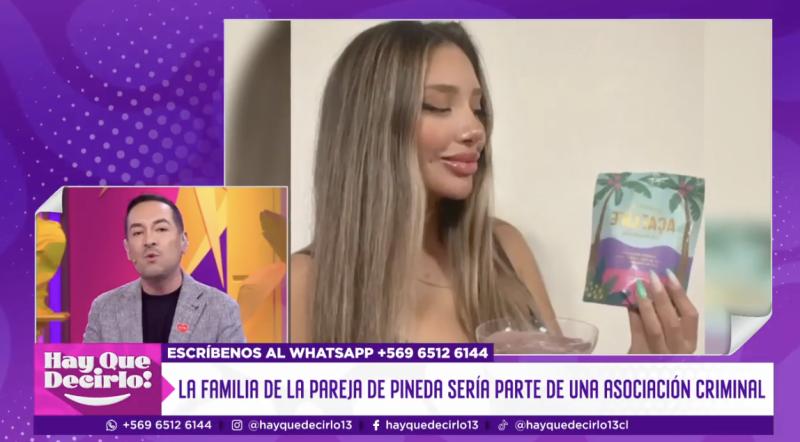 El negocio de Valentina Castro, polola de Jean Paul Pineda.