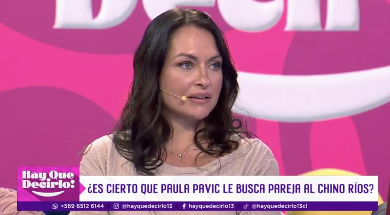 Paula Pavic habla de Marcelo Ríos.