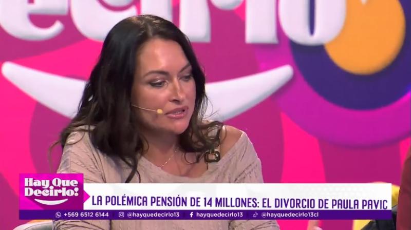 Paula Pavic en ¡Hay que decirlo! - Captura