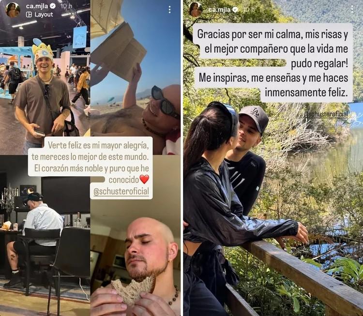 Camila Sepúlveda le dedicó emotivo mensaje de cumpleaños a Augusto Schuster