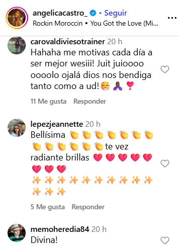 Los comentarios que generó la foto en bikini de Angélica Castro - Instagram