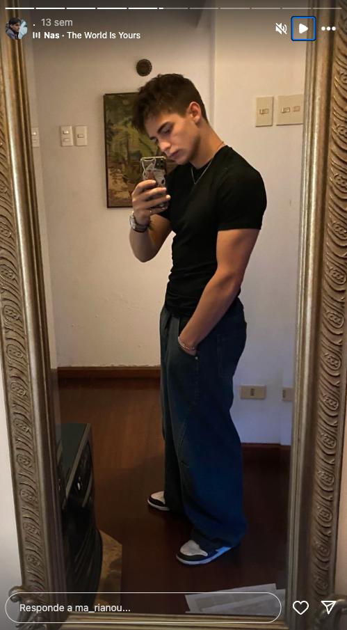 Mariano Riesco, hijo de Francisca Imboden y Patricio Riesco.