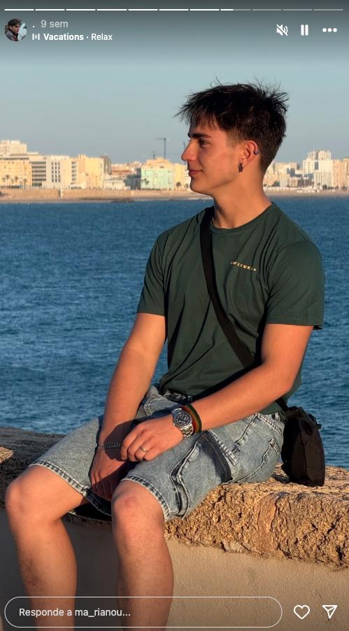 Mariano Riesco, hijo de Francisca Imboden y Patricio Riesco.