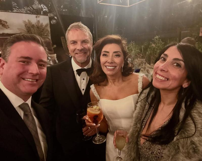 Matrimonio de Carmen Gloria Arroyo y Bernardo Borgeat - Instagram