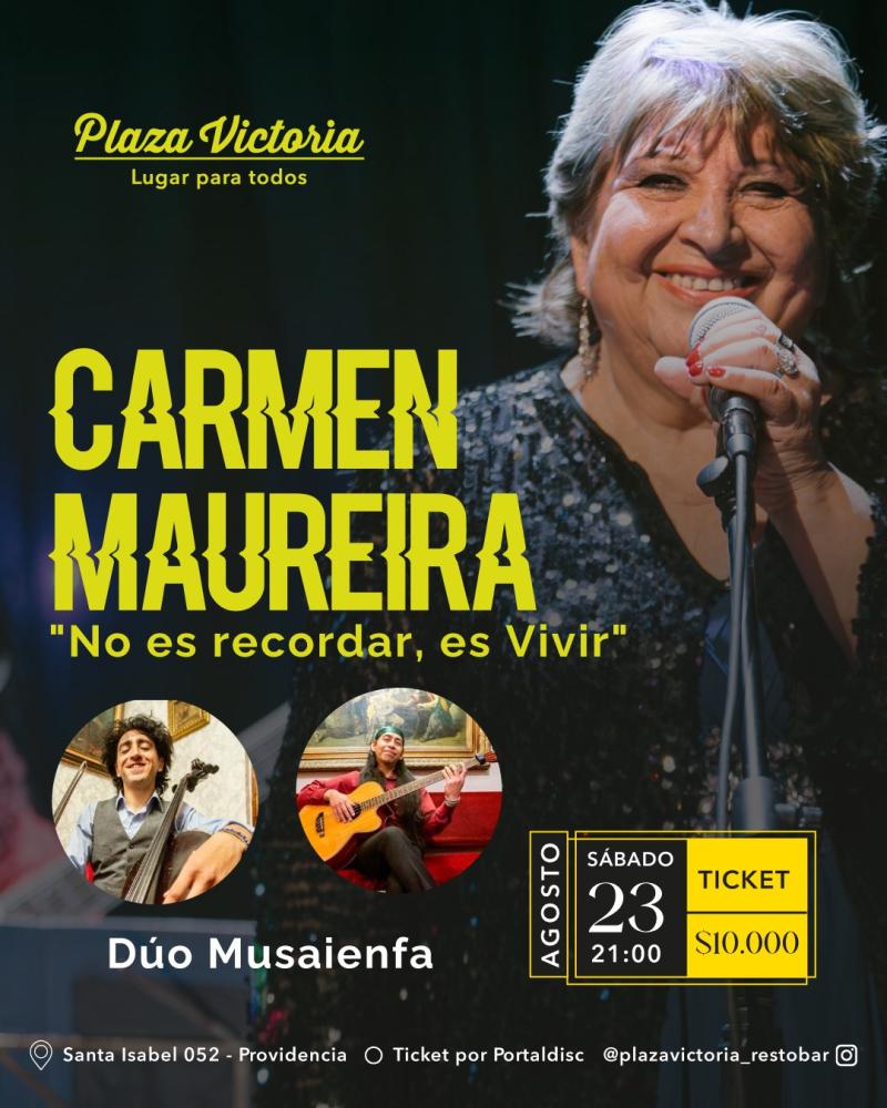 Carmen Maureira / Créditos: Instagram @carmen.maureira