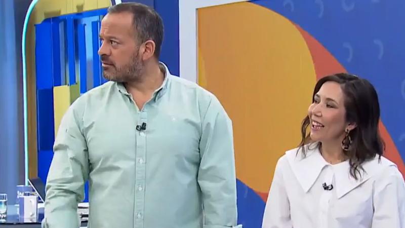 Alfonso Concha y Cristina González, reemplazante de Chantal Aguilar