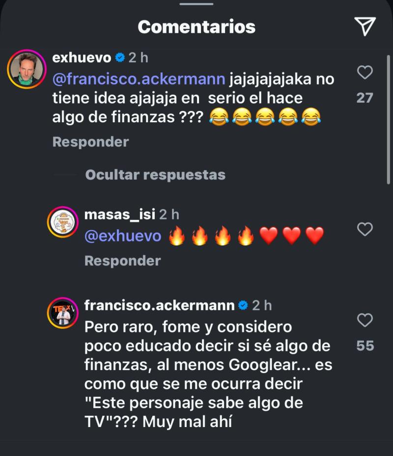 Francisco Ackermann contra Daniel Fuenzalida