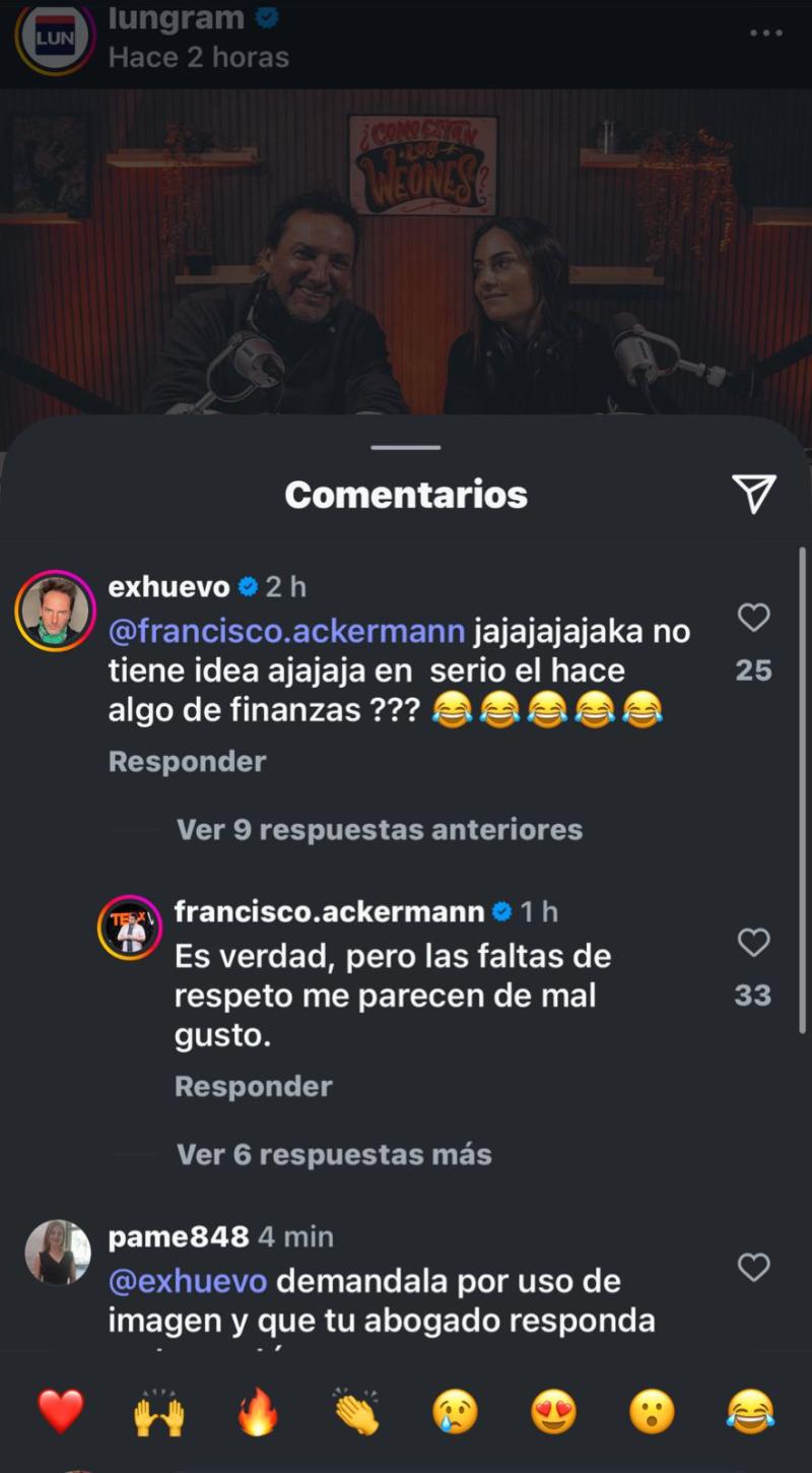 Francisco Ackermann contra Daniel Fuenzalida