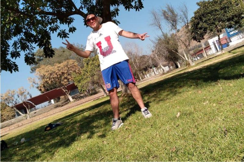 Gonzalo Alfaro, hincha de Universidad de Chile - Facebook