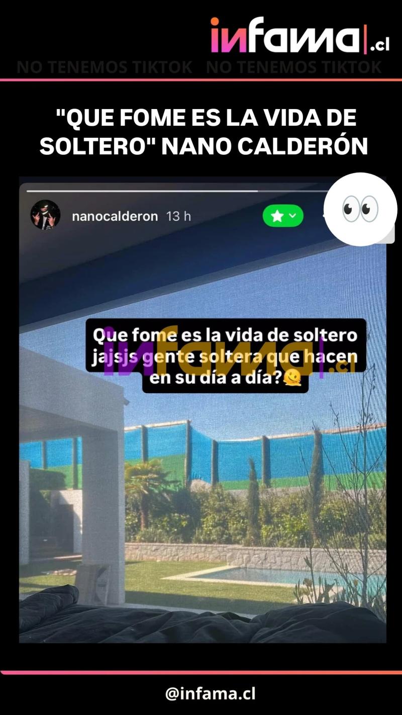 Historia de Nano Calderón | Fuente: Infama