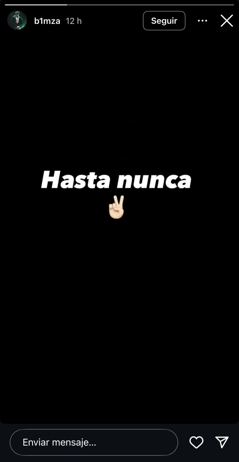 Ex de Trini Neira en Instagram.