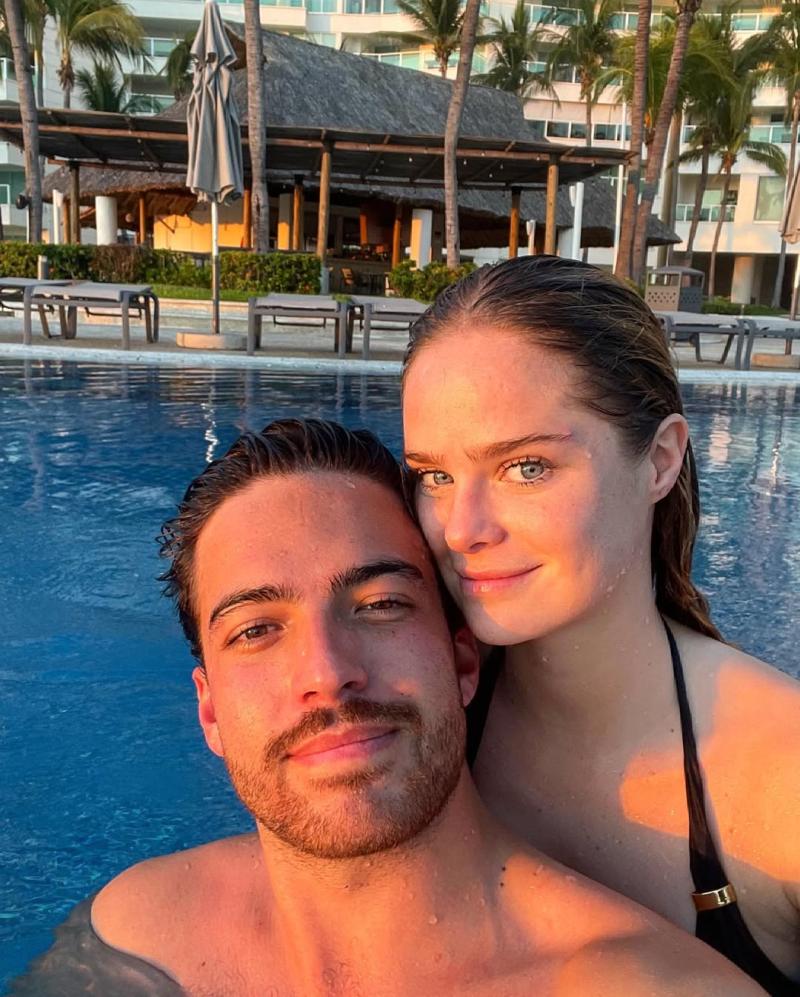 Inna Moll y su novio - Instagram.