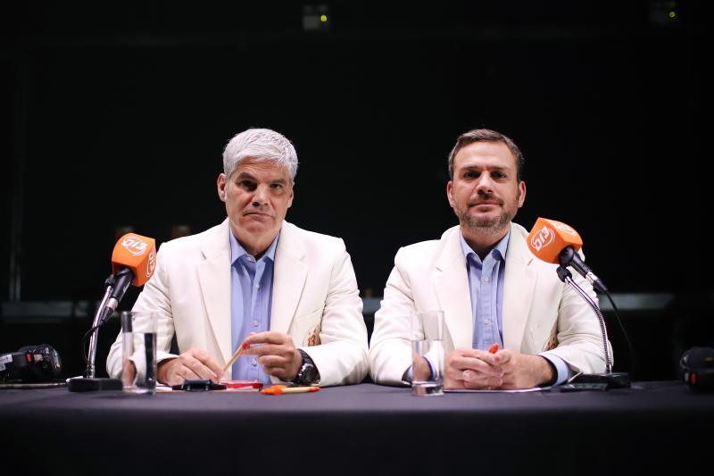 Juan Cristóbal Guarello e Ignacio Valenzuela, comentaristas de los juegos