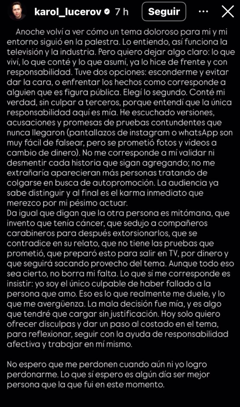 Las palabras de Karol Lucero que indignaron a Pamela Díaz