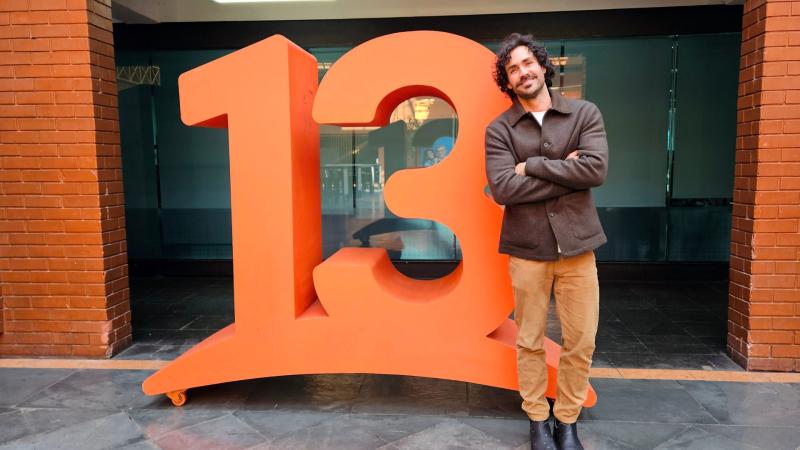 Matías Assler, el protagonista de la mininovela del 13