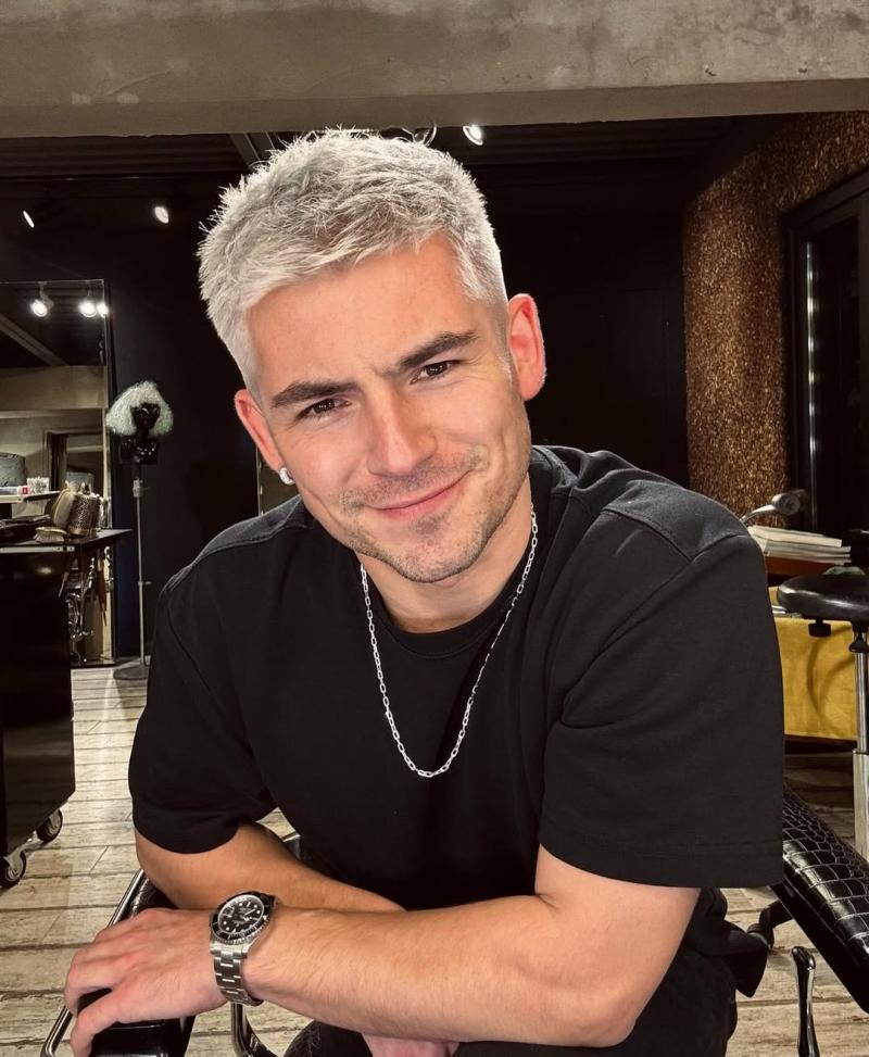 Claudio Castellón se lució con arriesgado cambio de look para nuevo proyecto - Instagram