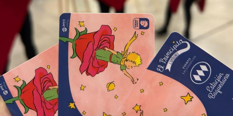 Tarjetas Bip! de El Principito. Créditos: Metro de Santiago en X.