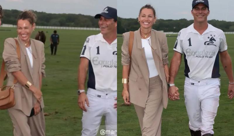 Pampita y Martín Pepa.