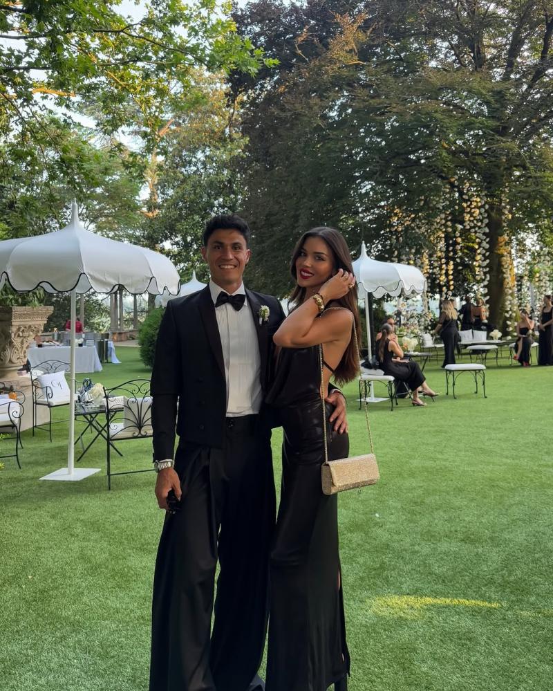 Cata Vallejos junto a Pablo Galdames - Instagram