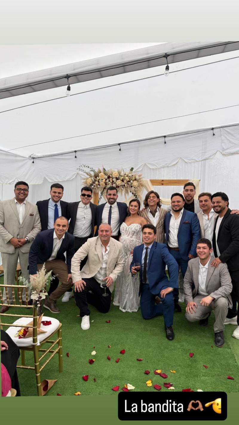 Matrimonio de Sabrina Sosa y Joaquín Montecinos - Instagram