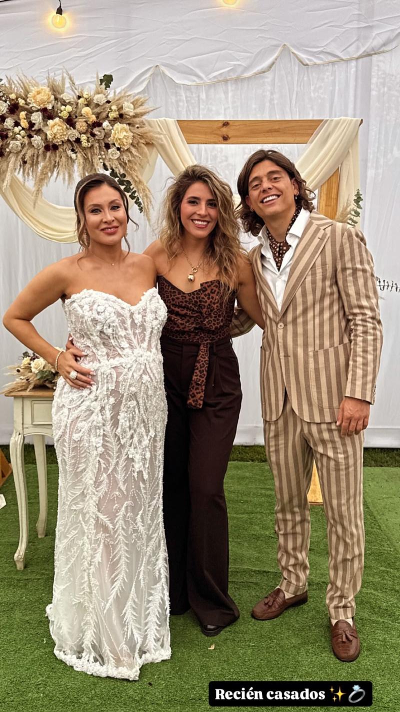 Matrimonio de Sabrina Sosa y Joaquín Montecinos - Instagram