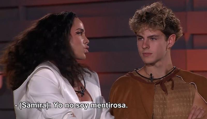 Samira Jalil y Diego Venegas