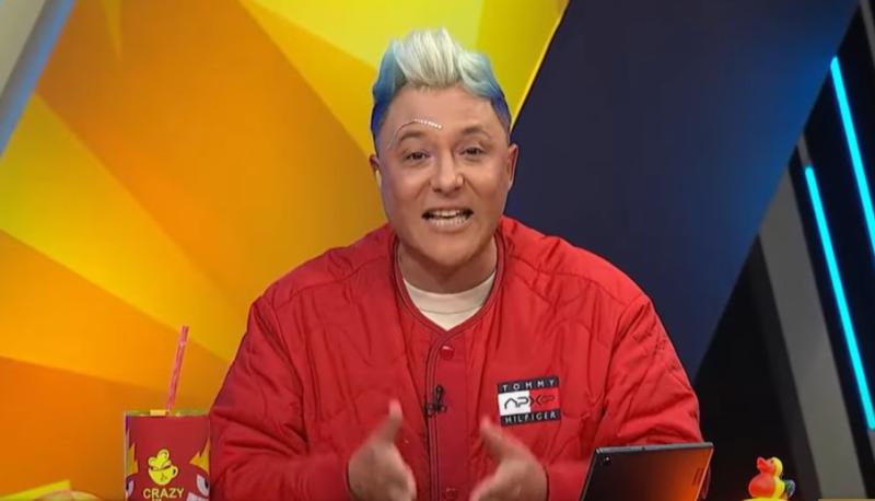 Sergio Rojas le dio con todo a Daniela Aránguiz - Captura