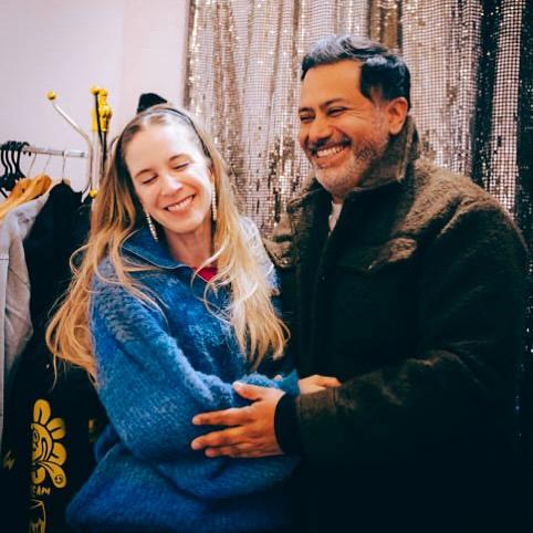 Alison Mandel y Pedro Ruminot