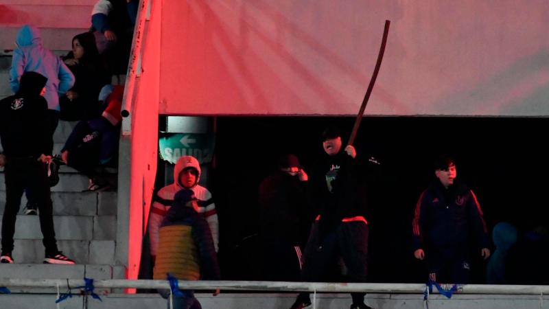 Enfrentamiento U. de Chile e Independiente