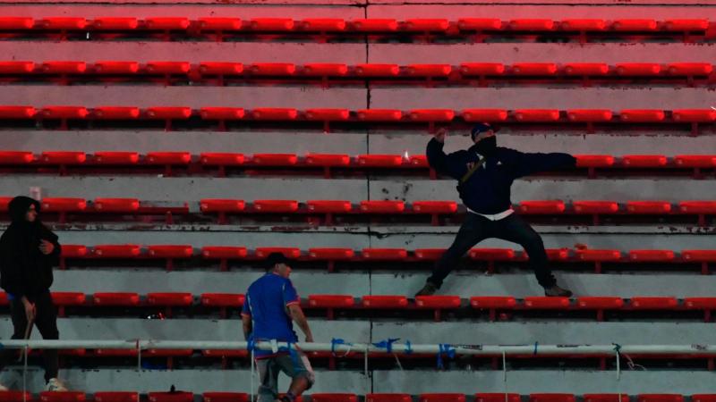 Enfrentamiento U. de Chile e Independiente