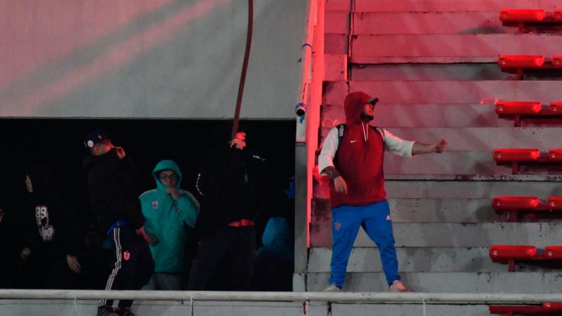 Enfrentamiento U. de Chile e Independiente