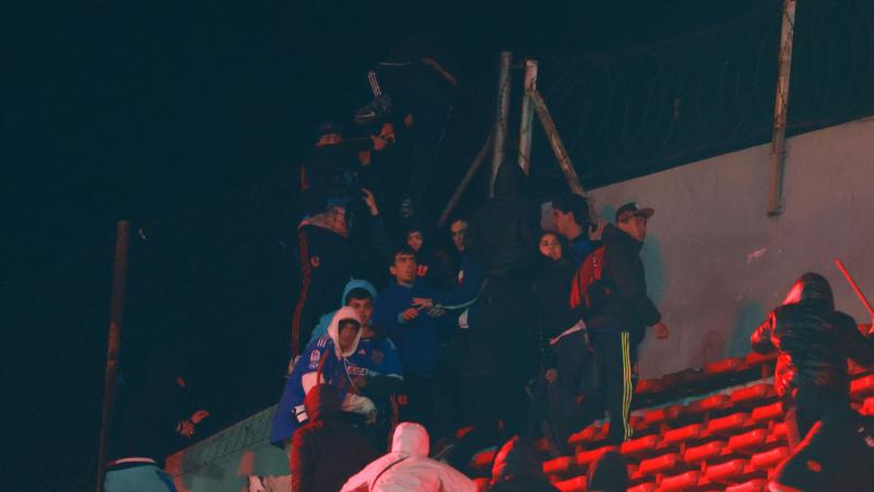 Enfrentamiento U. de Chile e Independiente