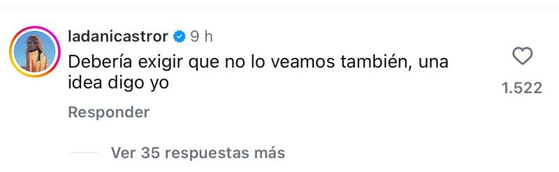 Comentario de Dani Castro sobre Francisco Kaminski