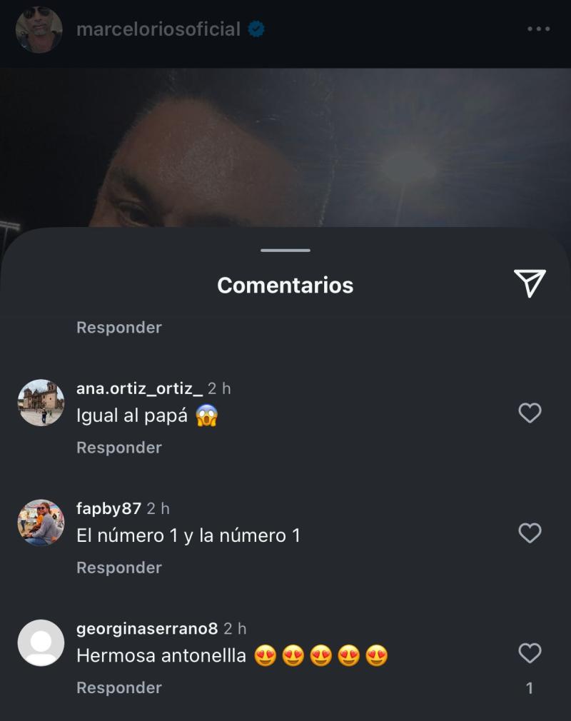 Usuarios sorprendidos por el parecido entre Marcelo Ríos y su hija - Instagram
