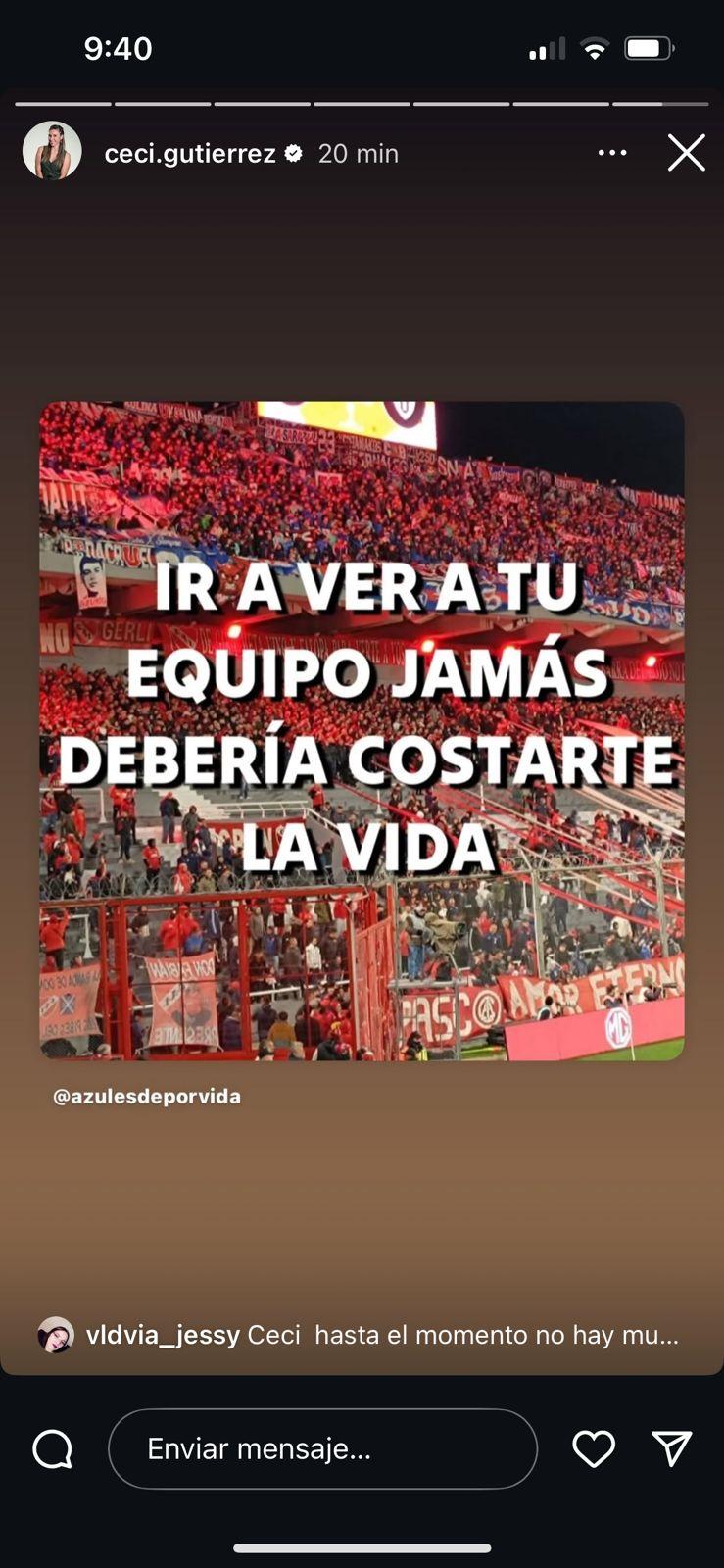 Cecilia Gutiérrez - Instagram