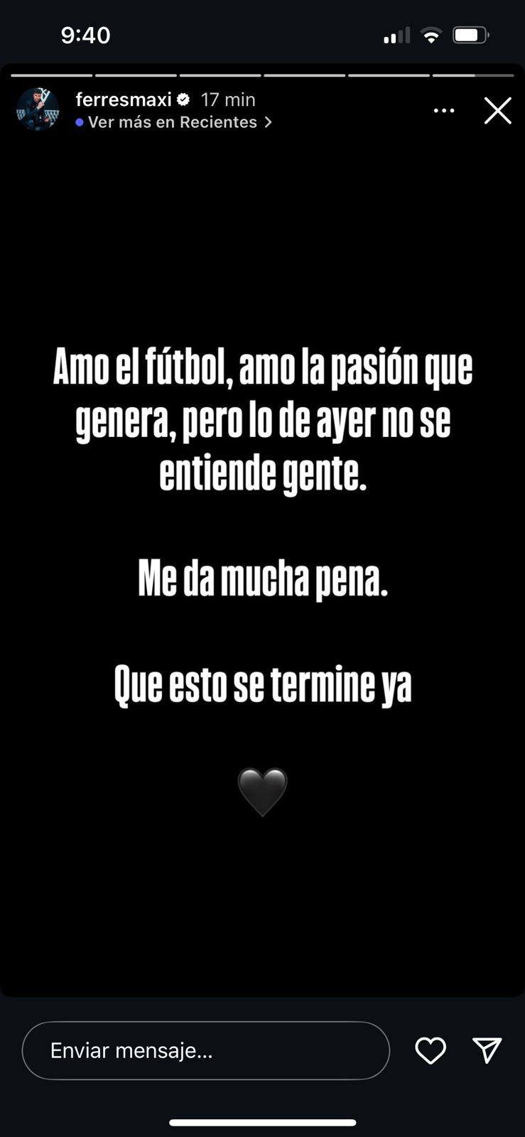 Maxi Ferres - Instagram