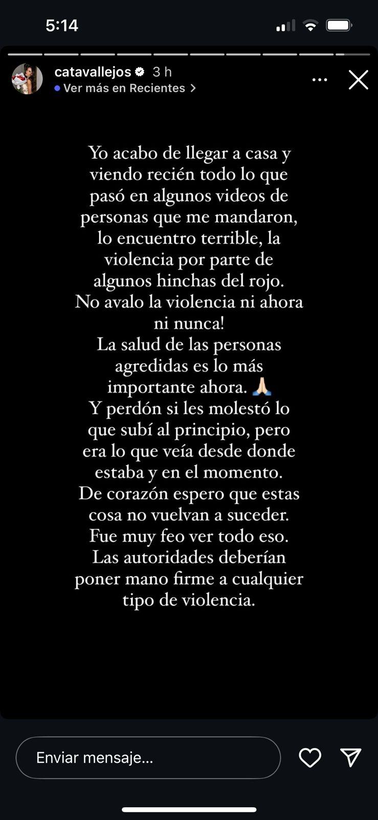 Cata Vallejos - Instagram