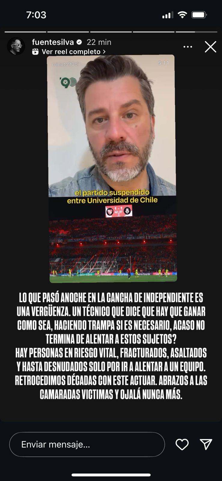 Apoyan a La U - Instagram