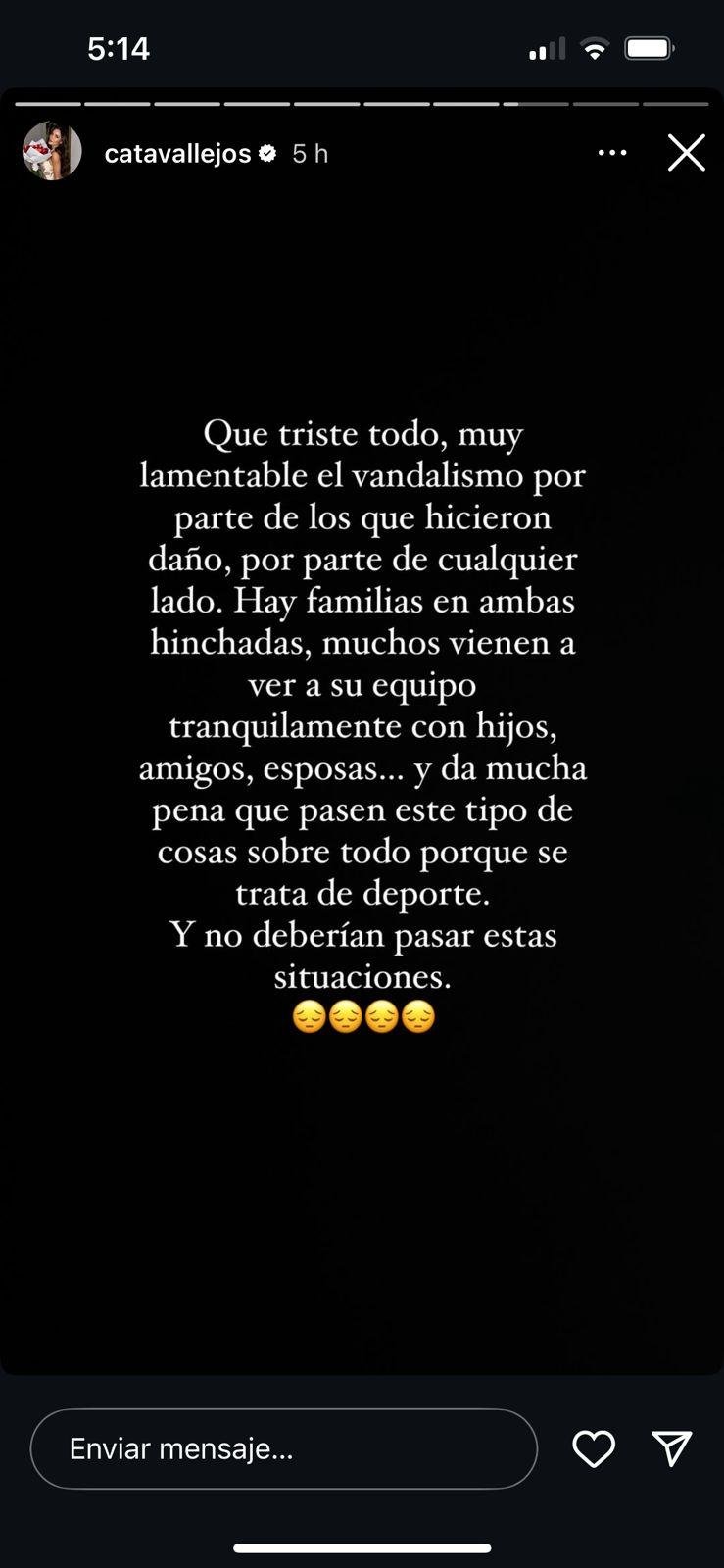 Cata Vallejos - Instagram