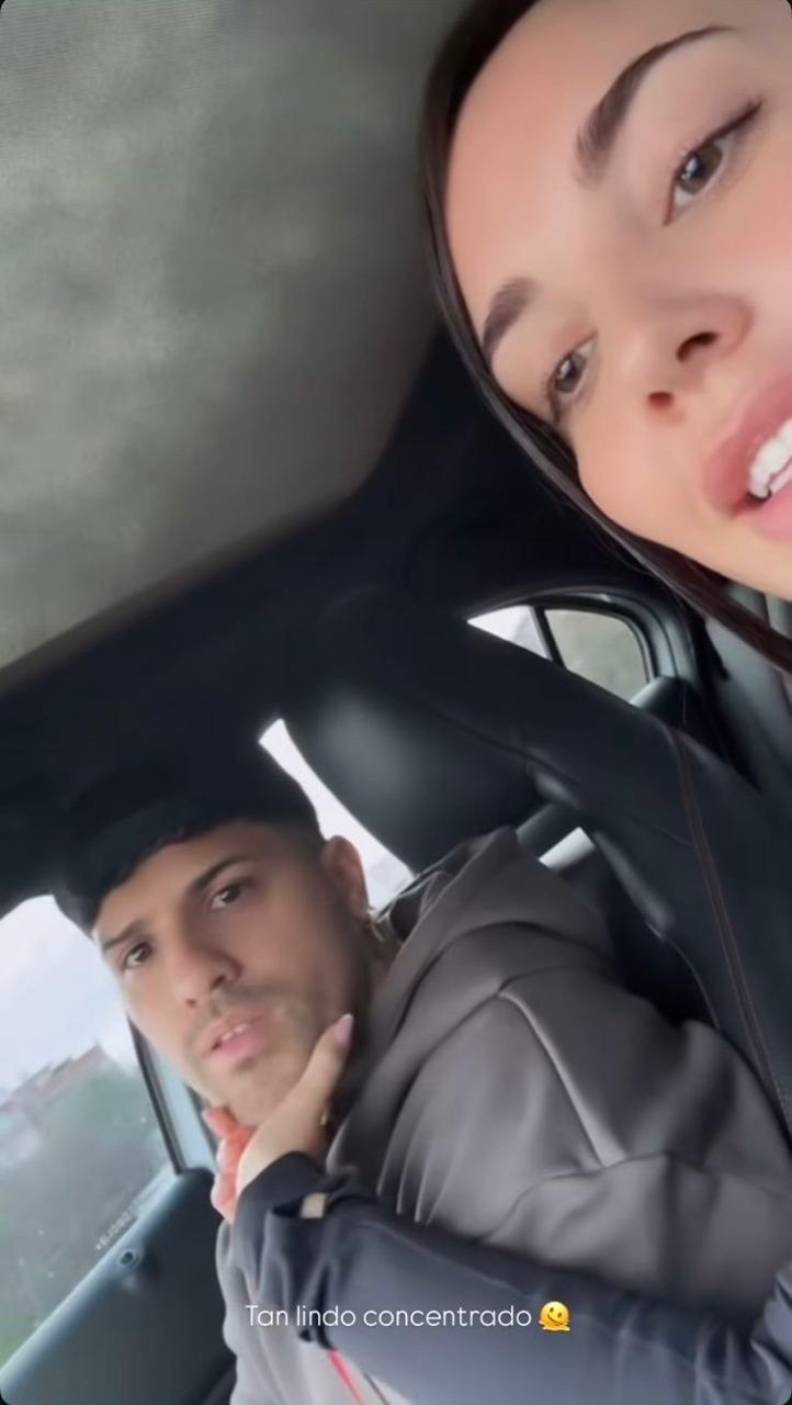 Expareja de Gary Medel presenta a su nueva pareja en redes, el hermano del Kun Agüero - Captura