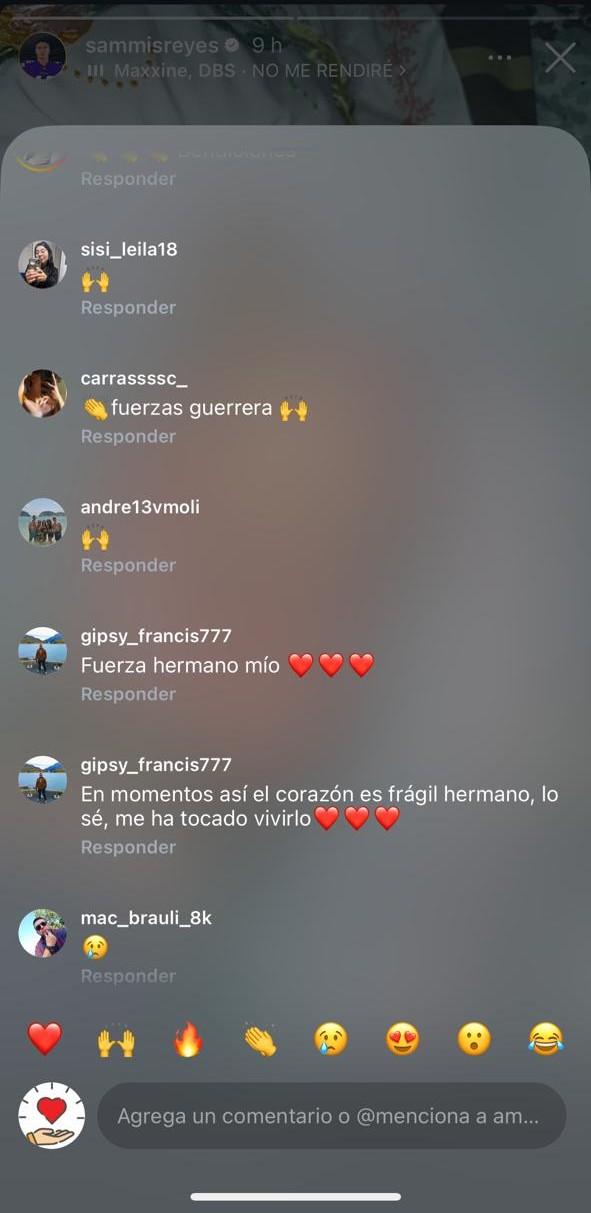 Historia de Sammis Reyes | Instagram