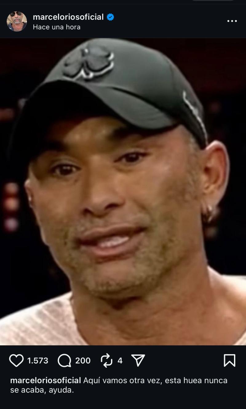 Marcelo Ríos comparte preocupante mensaje - Instagram