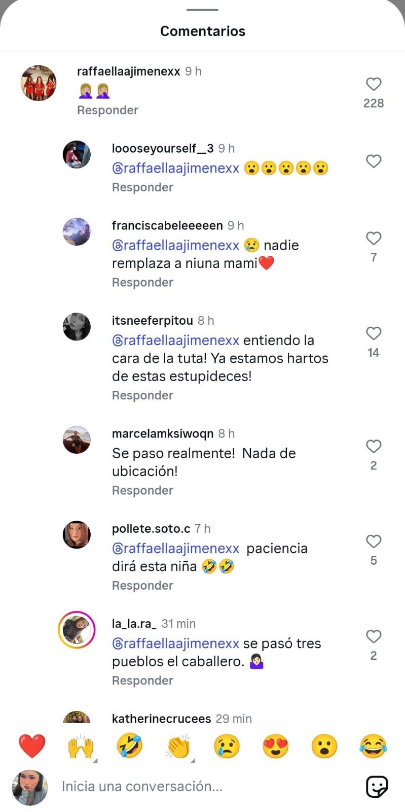 El comentario de Raffaella Jiménez