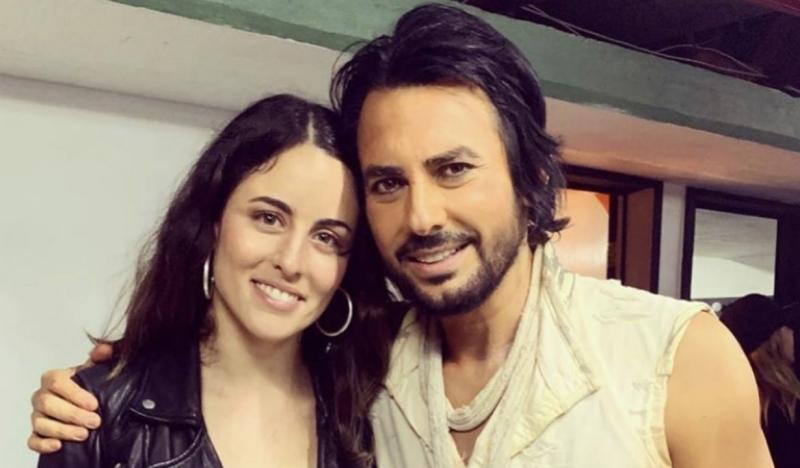 Beto Cuevas junto a su hija Martina - Redes Sociales