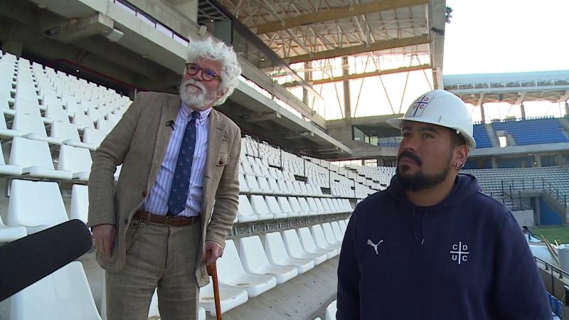 City Tour en el interior del remodelado Claro Arena. Créditos: 13C