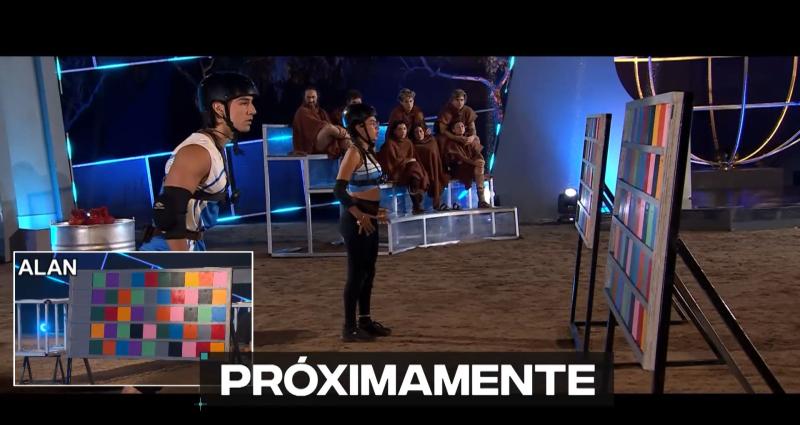 Eskarcita y Alan en el duelo de eliminación de Mundos Opuestos