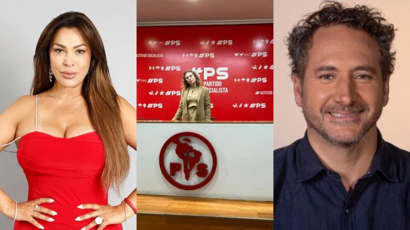 Marlén Olivari, Li Fridman y Juan Pablo Sáez son algunas de las figuras del espectáculo que buscarán ser diputados.